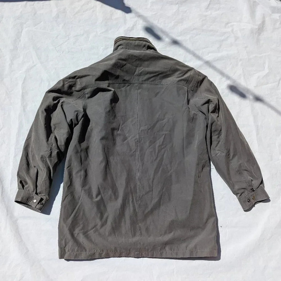 Vintage Mens Green Weatherman Jacket with  Zip Out Layer - Size 40 - Picture 9 of 11